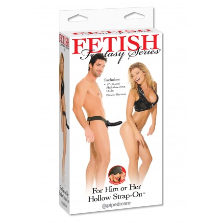 fallo strap on for him o her hollow black